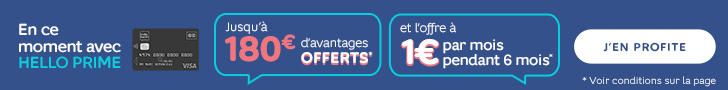 Offre bienvenue