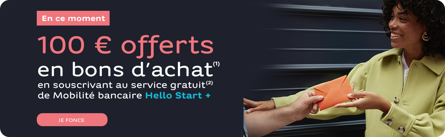 Offre bienvenue