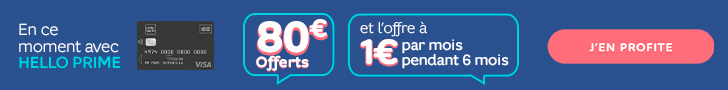 Offre bienvenue