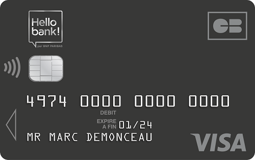 Carte Visa Hello Prime