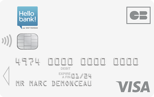 Carte Visa Hello One